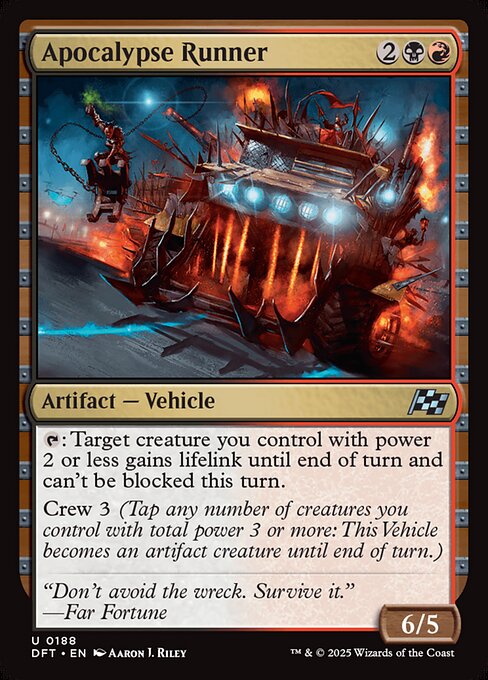 Apocalypse Runner - Magic: The Gathering DFT #188