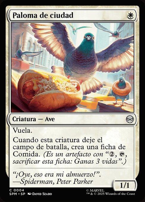 City Pigeon · SPM #4 · ES