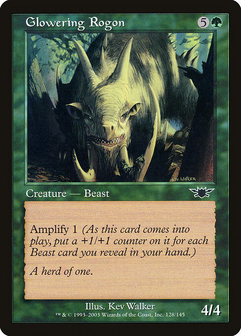 Glowering Rogon - Magic: The Gathering LGN #128
