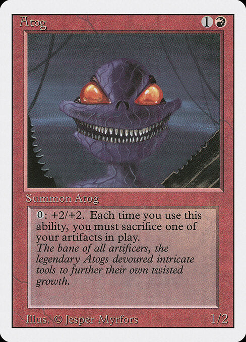 Atog - Magic: The Gathering 3ED #139
