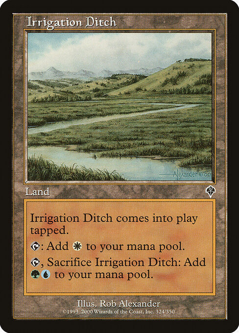 Irrigation Ditch - Magic: The Gathering INV #324