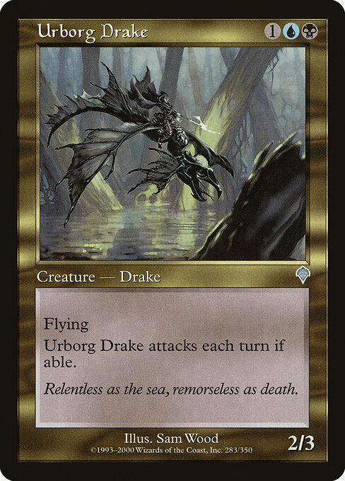 Urborg Drake - Magic: The Gathering INV #283