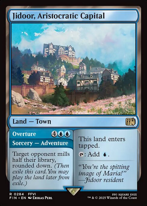 Jidoor, Aristocratic Capital // Overture - Magic: The Gathering FIN #284
