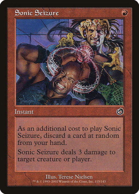 Sonic Seizure - Magic: The Gathering TOR #115