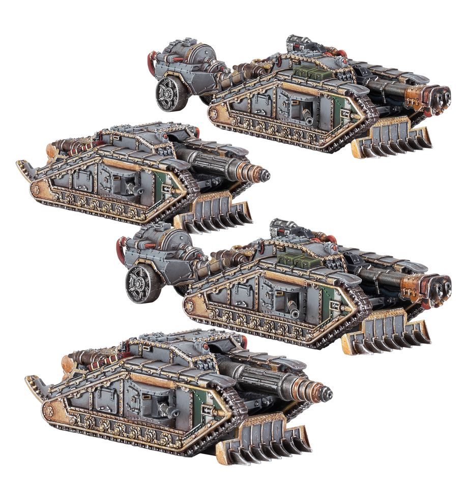 Warhammer The Horus Heresy: Solar Auxilia - Malcador Infernus and Valdor Tank Destroyers
