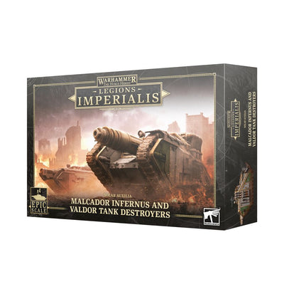 Warhammer The Horus Heresy: Solar Auxilia - Malcador Infernus and Valdor Tank Destroyers