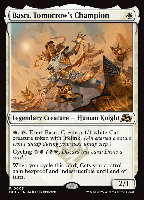 Basri, Tomorrow's Champion - Magic: The Gathering DFT #3