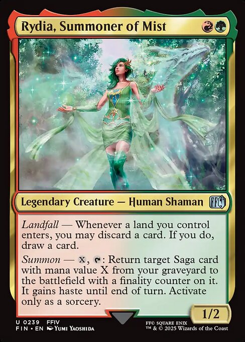 Rydia, Summoner of Mist - Magic: The Gathering FIN #239