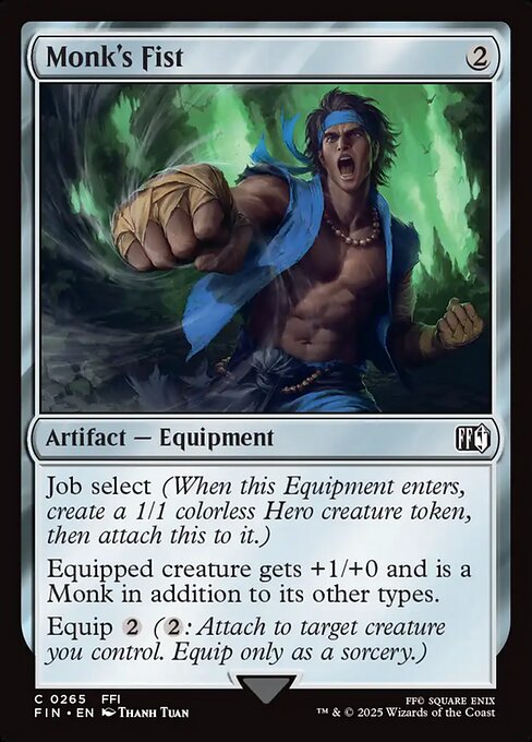 Monk's Fist - Magic: The Gathering FIN #265