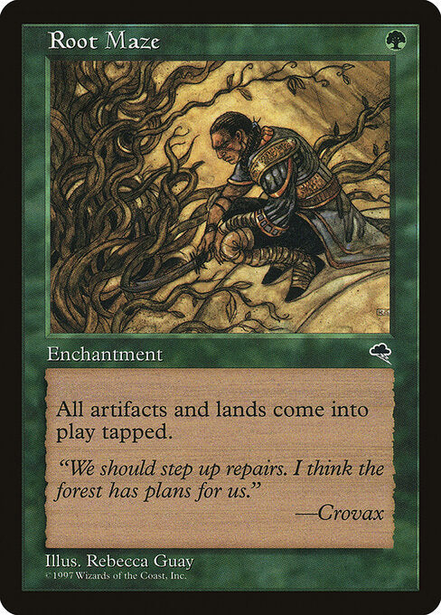 Root Maze - Magic: The Gathering TMP #250