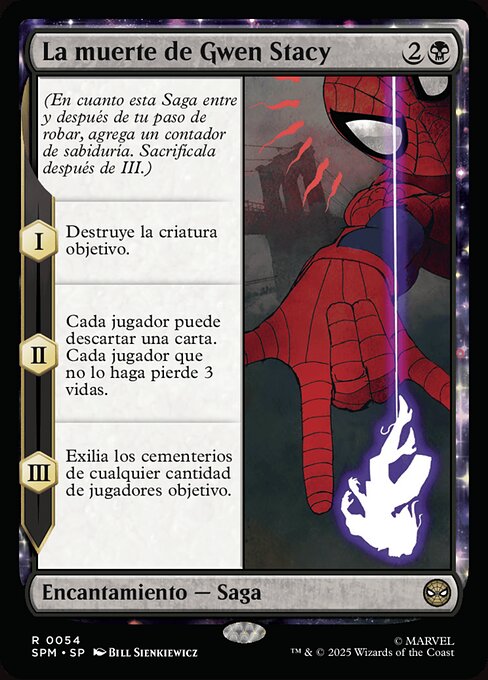 The Death of Gwen Stacy · SPM #54 · ES
