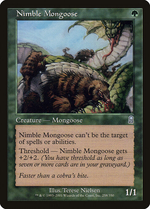 Nimble Mongoose - Magic: The Gathering ODY #258