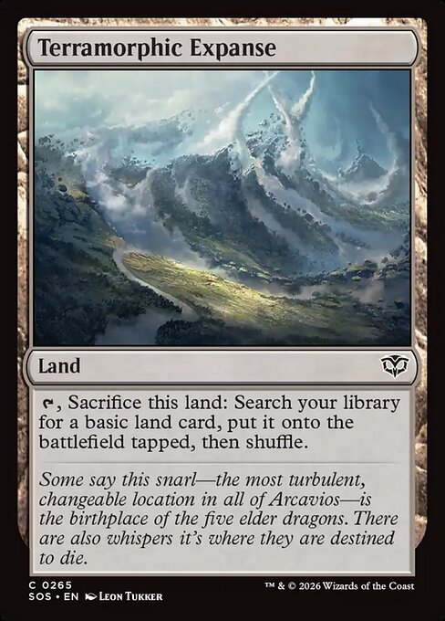 Terramorphic Expanse - Magic: The Gathering SOS #265
