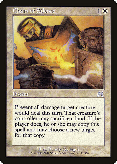 Chain of Silence - Magic: The Gathering ONS #12