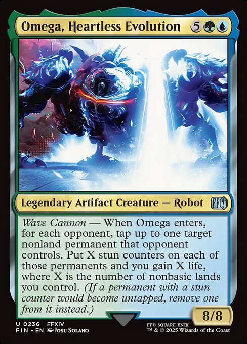 Omega, Heartless Evolution - Magic: The Gathering FIN #236