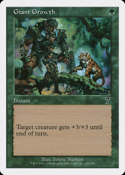 Giant Growth - Magic: The Gathering 7ED #248