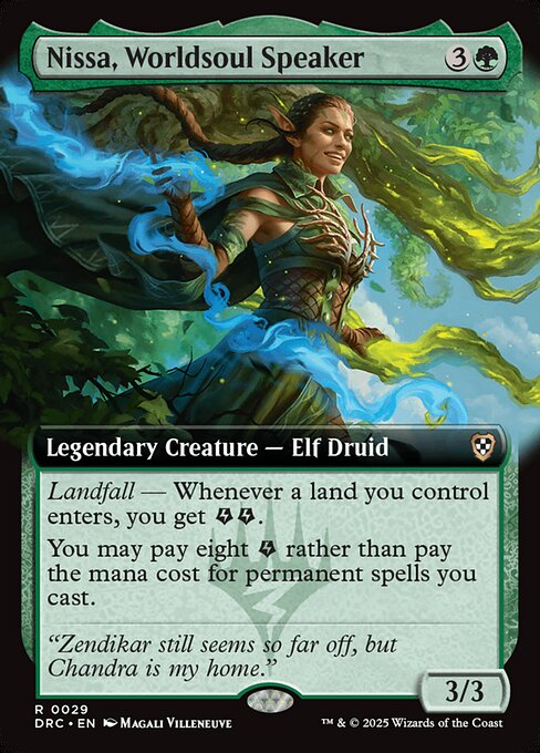 Nissa, Worldsoul Speaker - Magic: The Gathering DRC #29