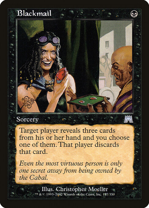 Blackmail - Magic: The Gathering ONS #127