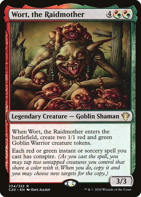 Wort, the Raidmother - Magic: The Gathering C20 #234