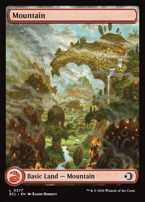 Mountain - Magic: The Gathering ECL #277