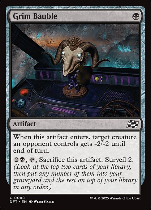 Grim Bauble - Magic: The Gathering DFT #88