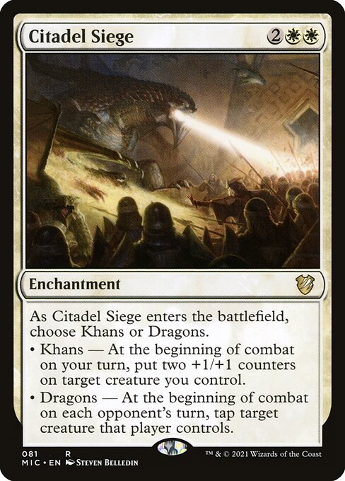 Citadel Siege - Magic: The Gathering MIC #81