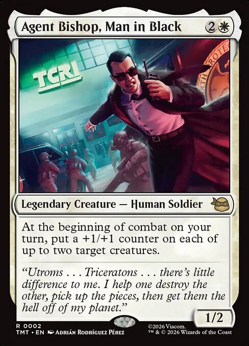 Agent Bishop, Man in Black - Magic: The Gathering TMT #2