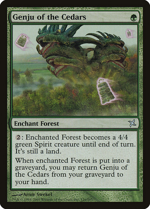Genju of the Cedars Betrayers of Kamigawa BOK