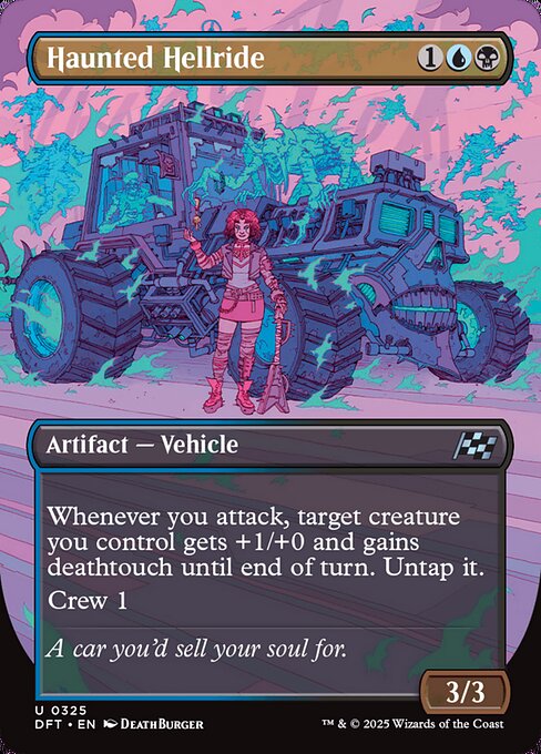Haunted Hellride - Magic: The Gathering DFT #325