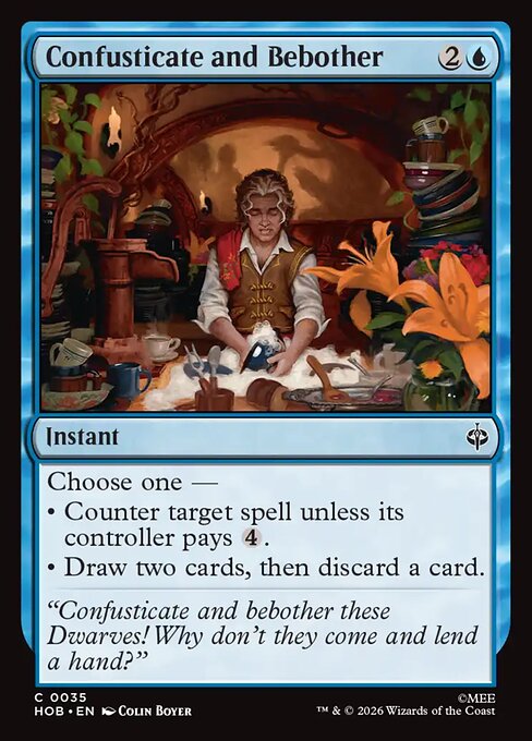 Confusticate and Bebother - Magic: The Gathering HOB #35