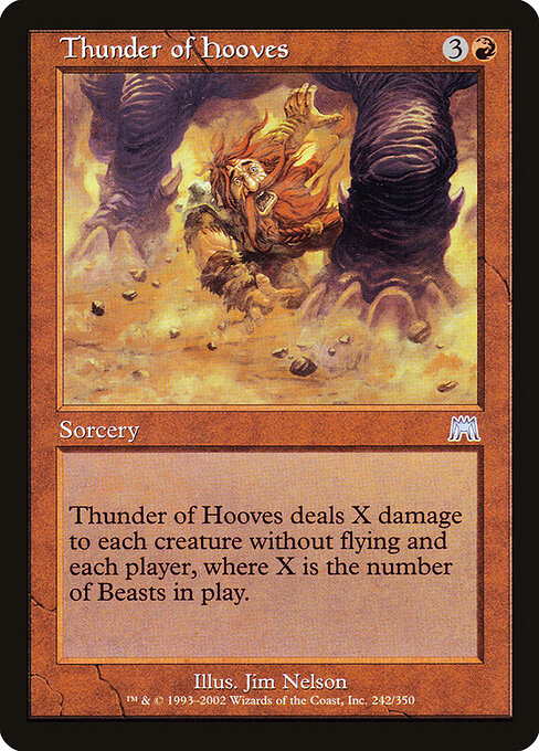 Thunder of Hooves - Magic: The Gathering ONS #242
