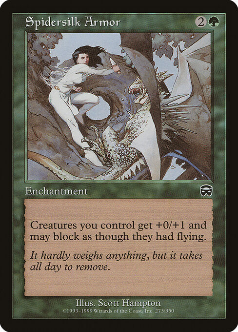 Spidersilk Armor - Magic: The Gathering MMQ #273