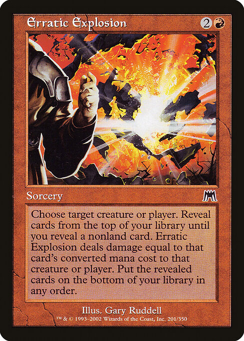 Erratic Explosion - Magic: The Gathering ONS #201