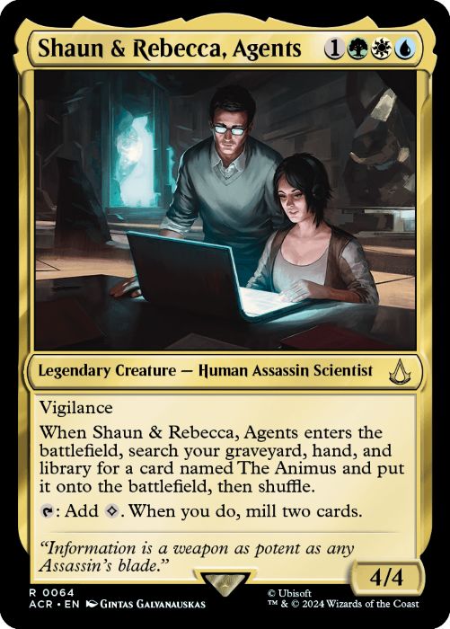 ACR - Shaun & Rebecca, Agents