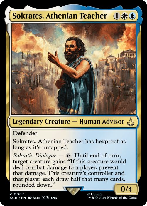 ACR - Sokrates, Athenian Teacher