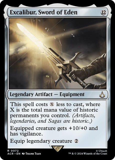 ACR - Excalibur, Sword of Eden