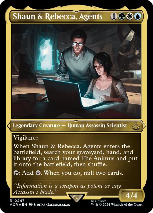 ACR - Shaun & Rebecca, Agents