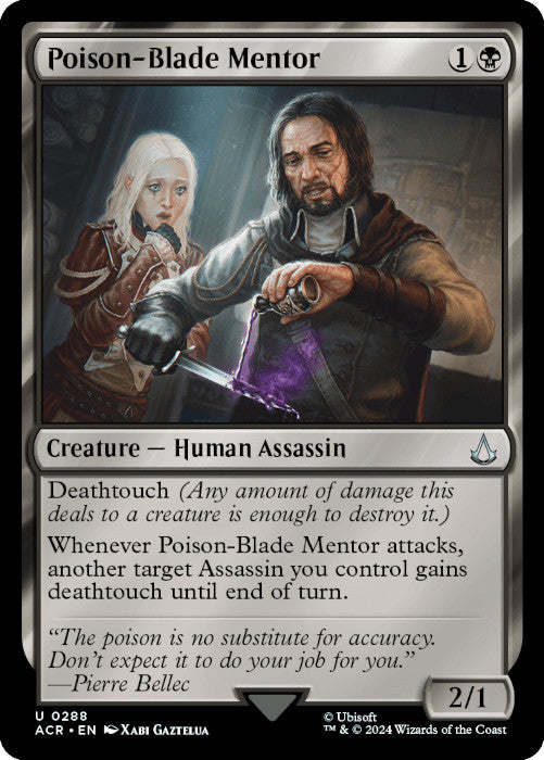 ACR - Poison-Blade Mentor