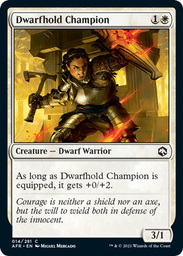 AFR - Dwarfhold Champion