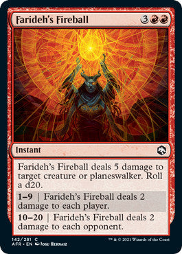 AFR - Farideh's Fireball