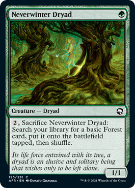 AFR - Neverwinter Dryad