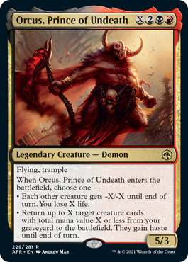 AFR - Orcus, Prince of Undeath