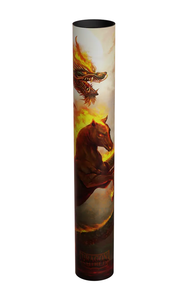 Dragon Shield: Playmat w/ Tube- 'Fire Horse 2026' Art, Limited Edition