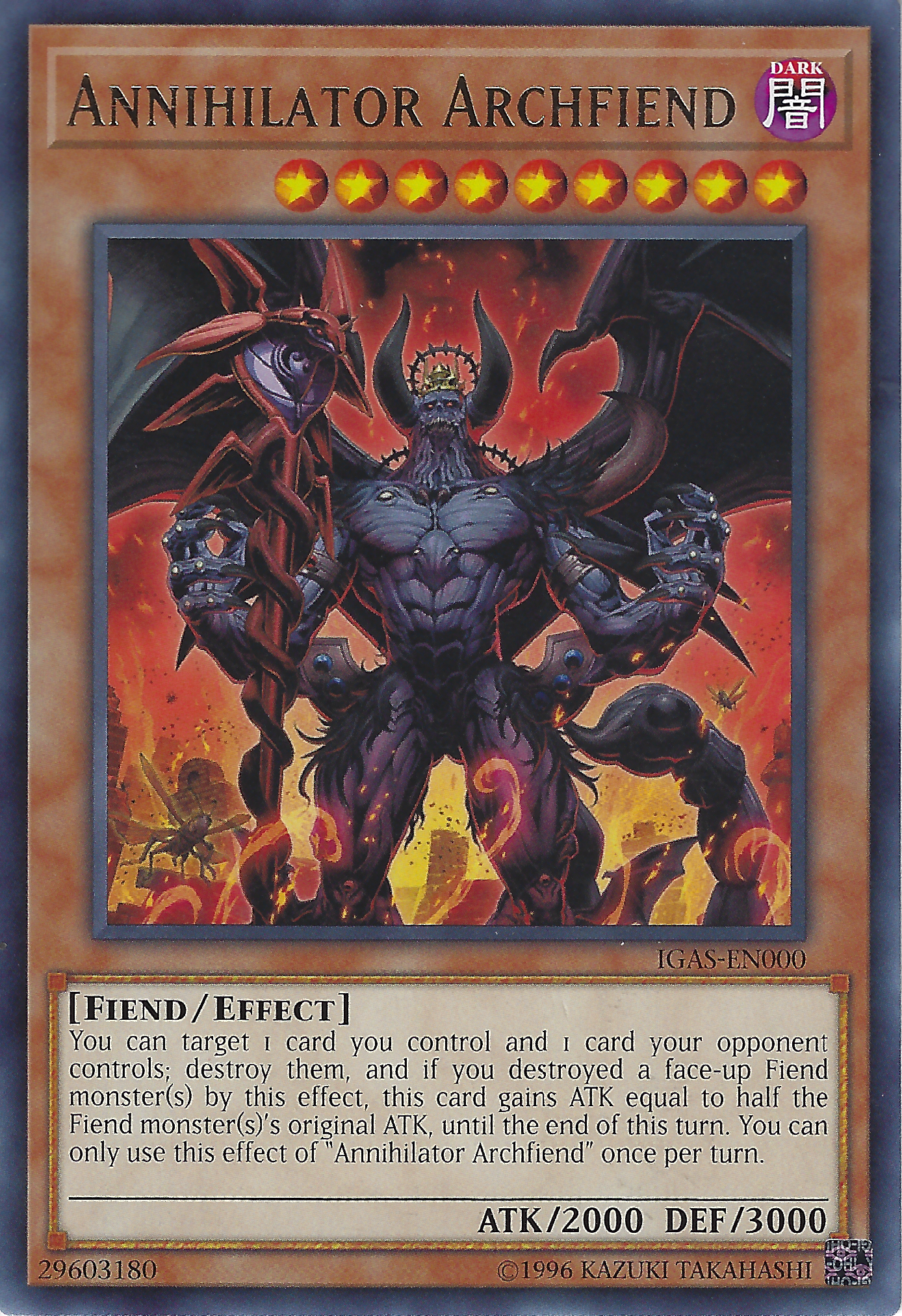 Annihilator Archfiend - IGAS 000