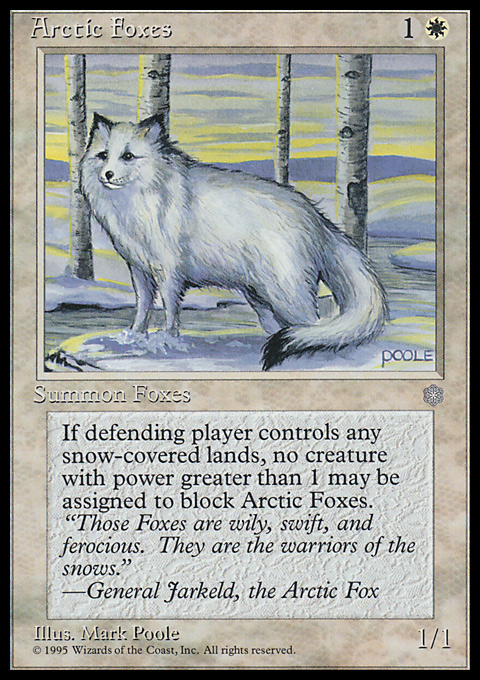 ICE - Arctic Foxes