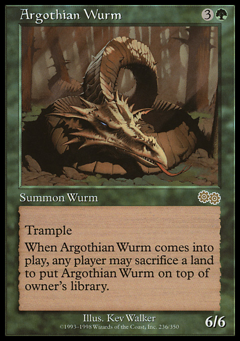 USG - Argothian Wurm