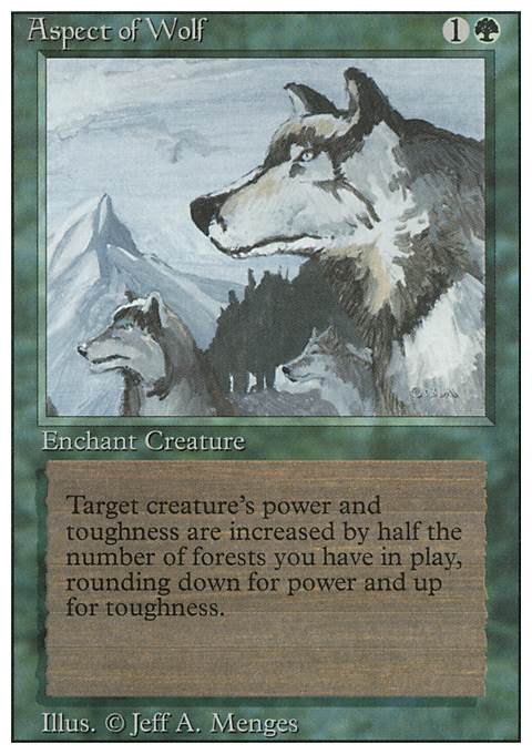 3ED - Aspect of Wolf