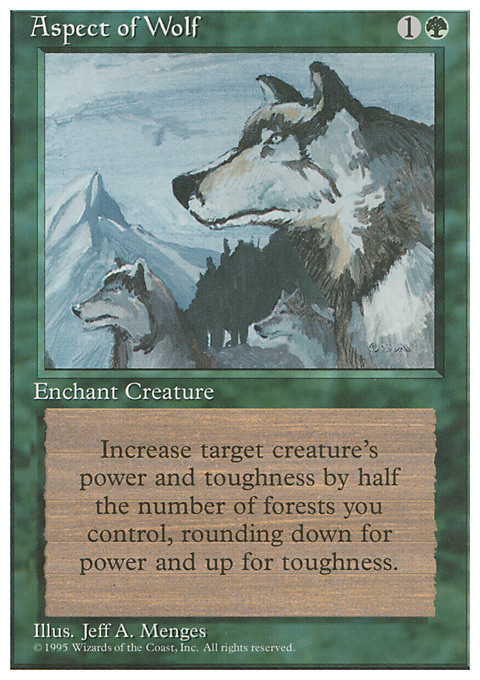 4ED - Aspect of Wolf