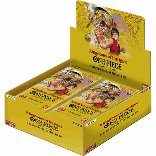 One Piece TCG - Kingdoms of intrigue OP-04 Booster Box