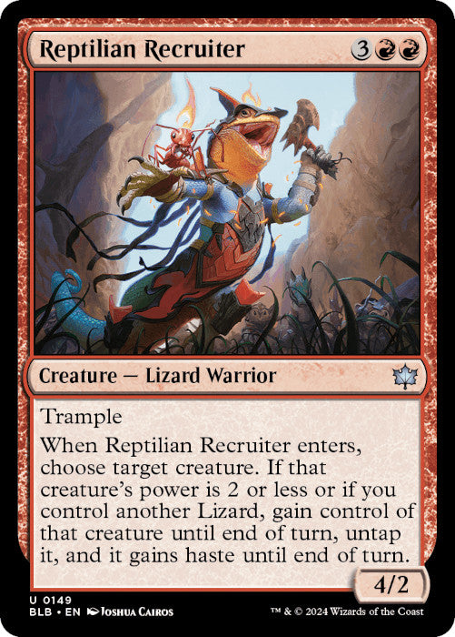 BLB - Reptilian Recruiter